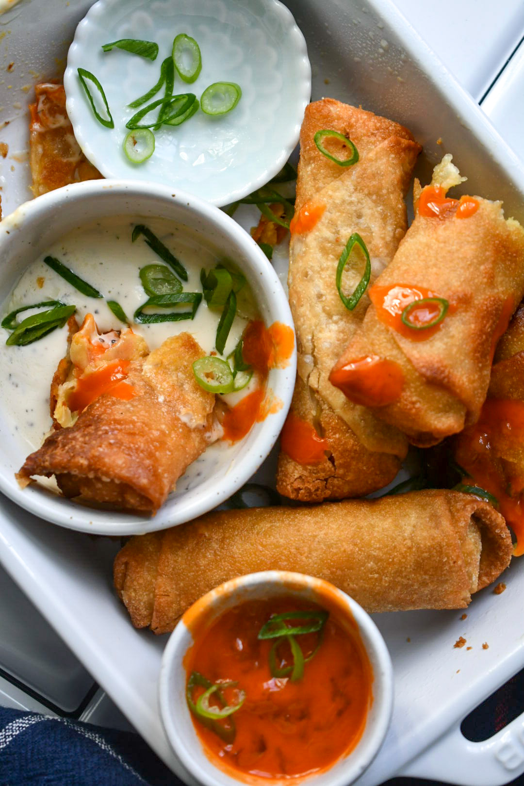 Fried Spring Rolls (VIDEO) - Simply Home Cooked